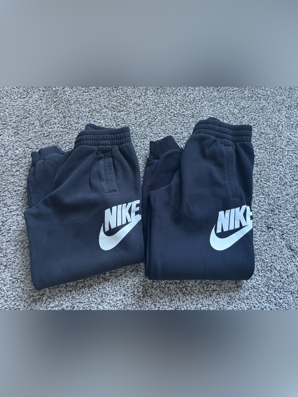 Boy's Nike Club Fleece Joggers Sz M Lot of 2